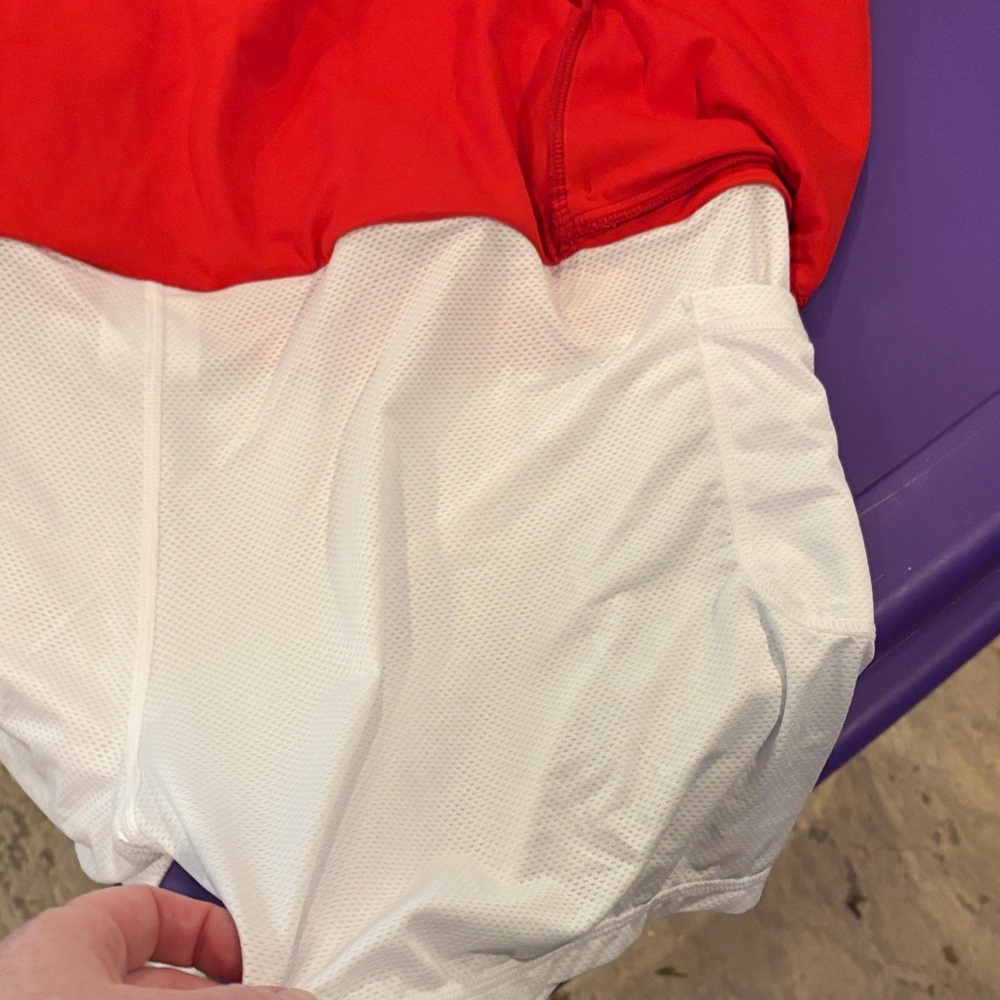 Women's Red Skort - Picture 6 of 7
